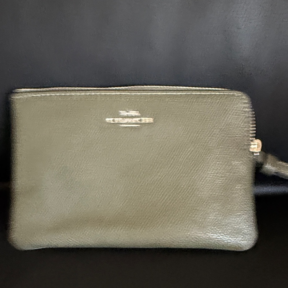 Coach Olive Green Men's Wallet